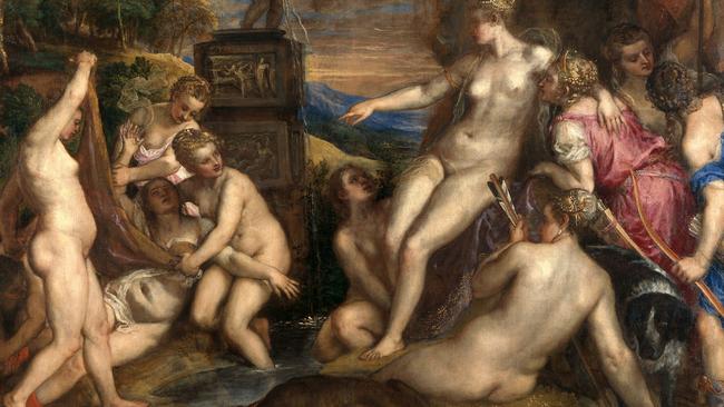 Diana and Callisto by Titian.