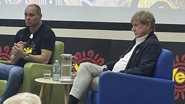 In front of a crowd of about 100 at Hervey Bay Neighbourhood Centre, renowned journalist Kerry Oâ&#128;&#153;Brien, Yes advocate Jade Appo-Ritchie and author Thomas Mayo discussed the Voice to Parliament, clearing up misconceptions and sharing information ahead of the upcoming referendum.