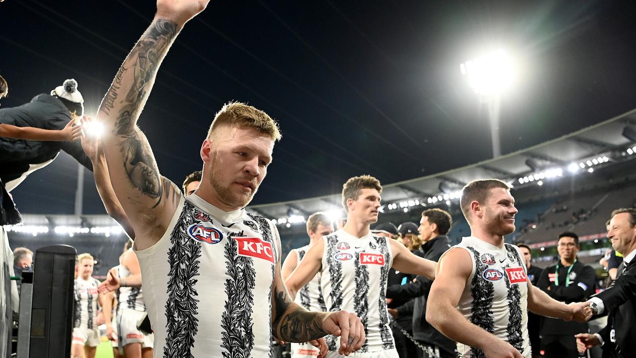 The Saints are weighing up a big-money bid for Jordan De Goey. Picture: Quinn Rooney/Getty Images