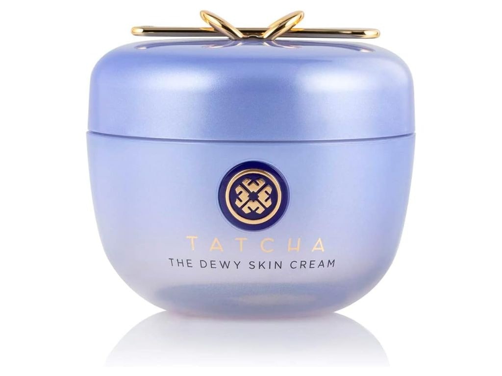 Given she experiences dryness on her face, Chrishell opts for a heavy duty moisturiser such as TATCHA Dewy Skin Cream. Picture: Amazon Australia