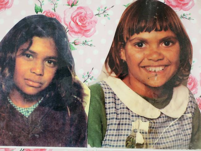 Copy pic of Cindy Smith (left) and  Mona-Lisa  Smith (cousins) who tragically died 30 years ago on The Mitchell Highway just outside of Bourke when a car rolled killing her and her cousin Mona-Lisa Smith and the driver Alexander Grant got off despite having drunk 30 beers and without justice being served. Picture: Adam Taylor