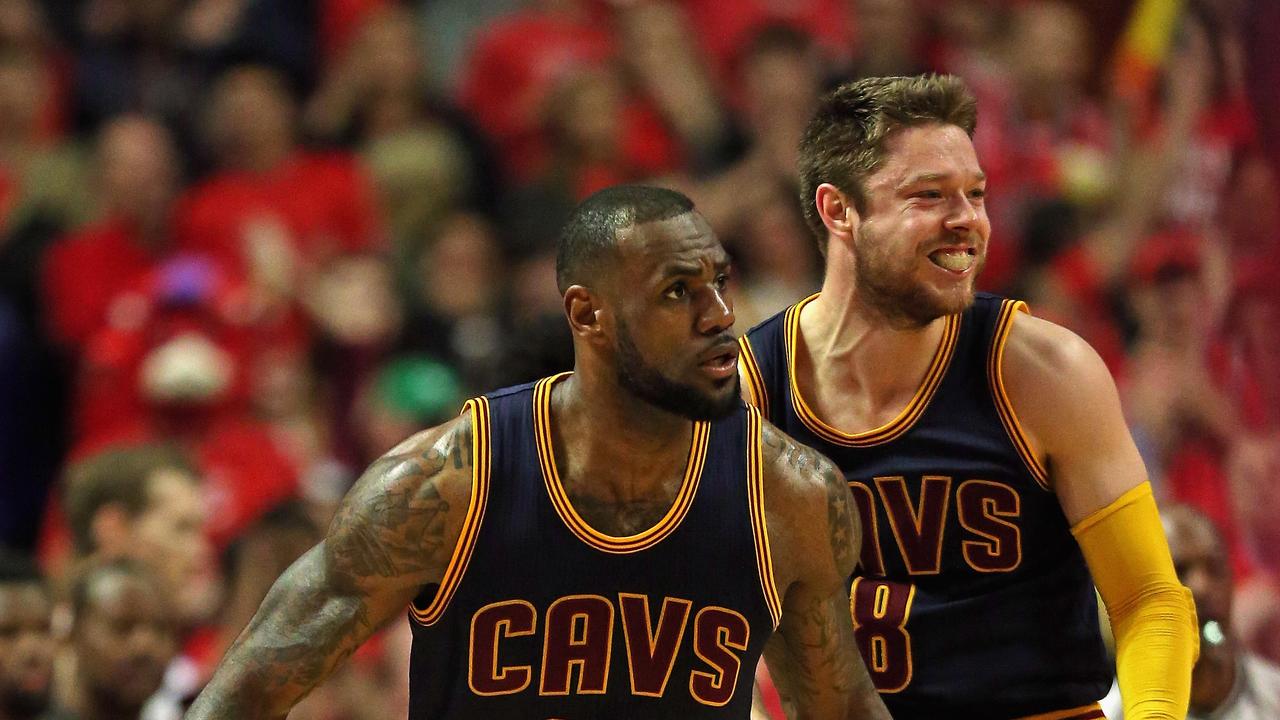 The King is back in Cleveland ... Delly that is.