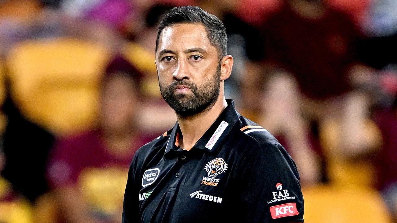 Assistant Coach Benji Marshall of the Tigers. Photo by Bradley Kanaris/Getty Images.