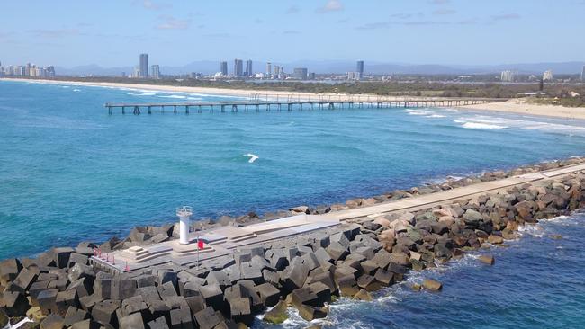 SPIT MAKEOVER: Aerial shots of the Seaway Promenade. Photo: Supplied