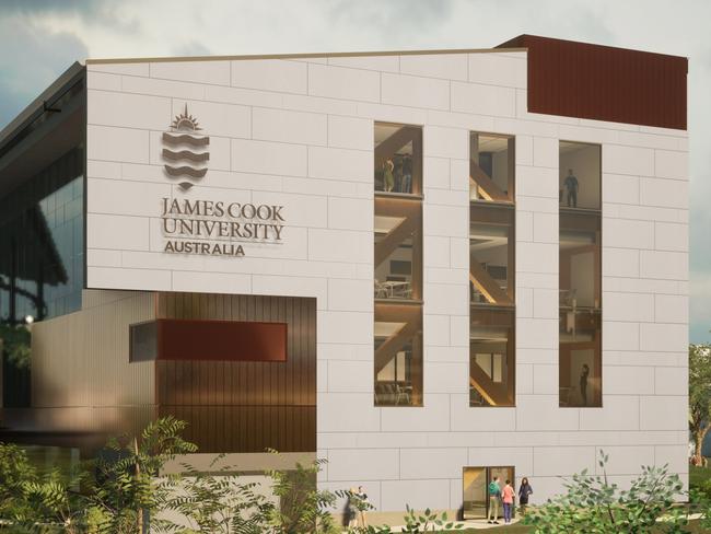 James Cook University have revealed the institution's vision for Cairns Tropical Enterprise Centre. The state-of-the-art building will  form part of the Far North Queensland Health Innovation Precinct alongside Cairns Hospitalâs new 32-bed surgical centre on Charles Street, Cairns North. Picture: Supplied