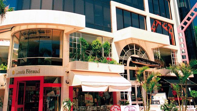 Photos of The Forum, Surfers Paradise when it was built in 1987 by Raptis.