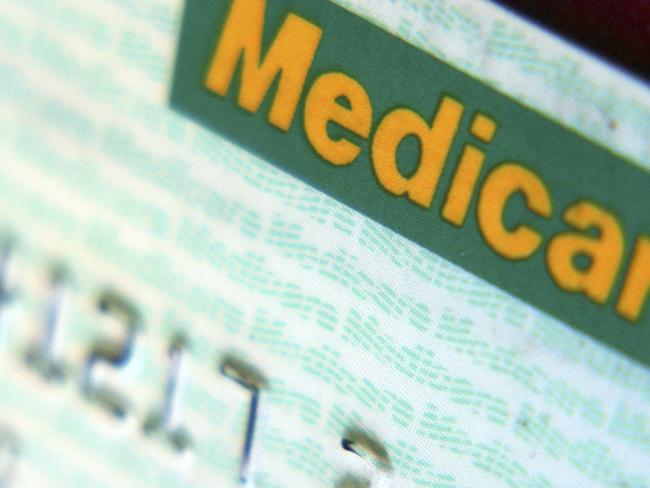 Close up view of a medicare card. Picture: Publishing Ingram