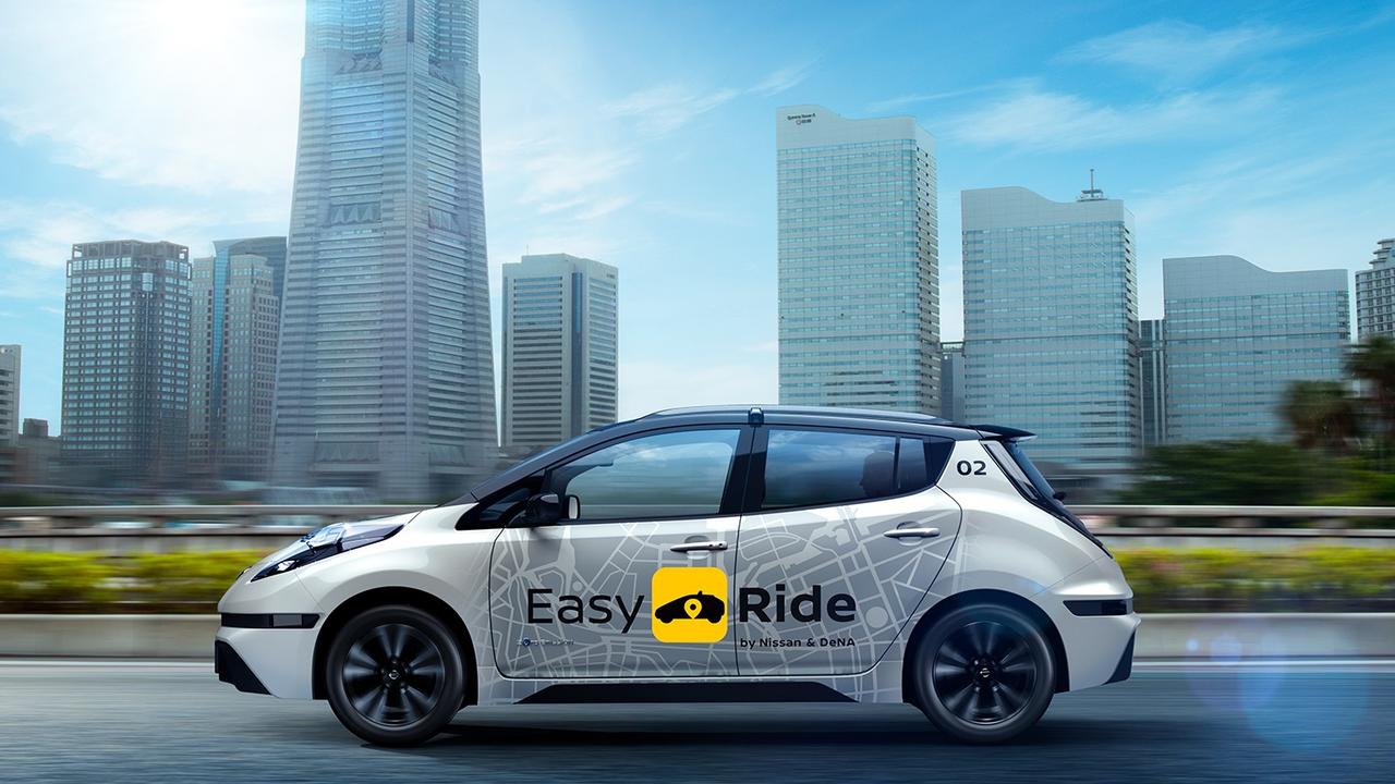 Nissan Leaf: Automated version used as a robo-taxi 