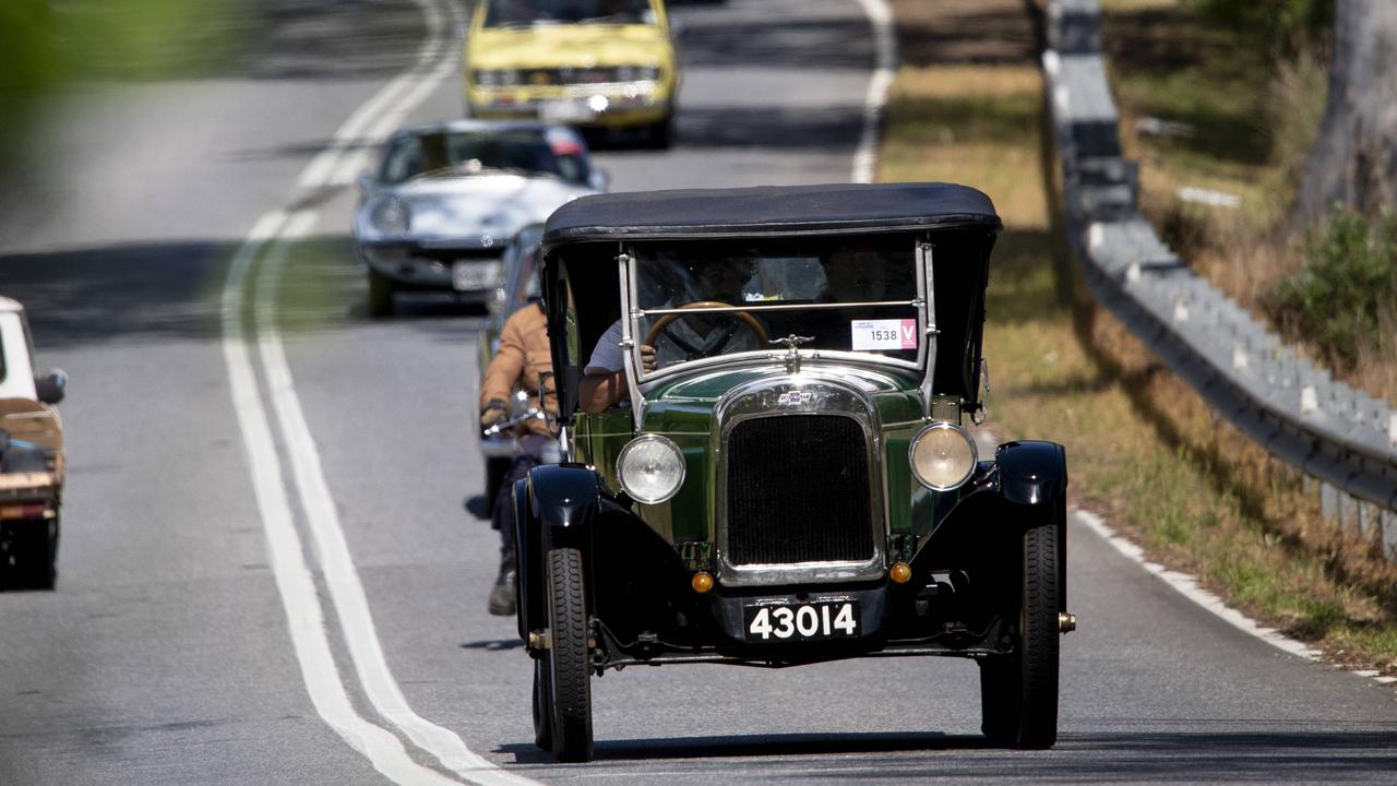 Bay to Birdwood on the road. Picture: Brett Hartwig