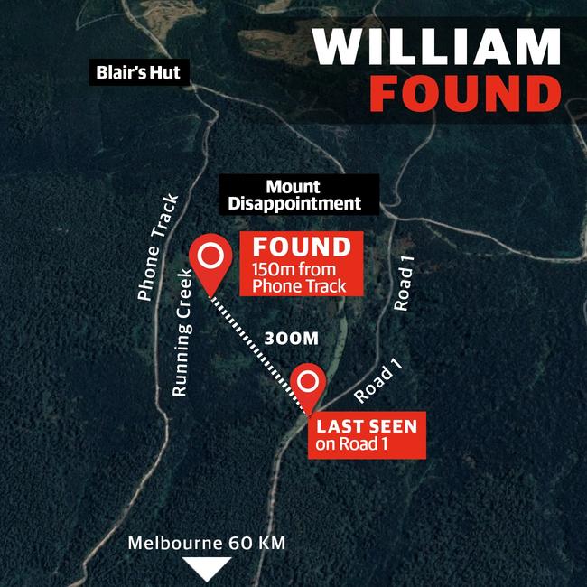 Where William was found. Artist: Sean Lee