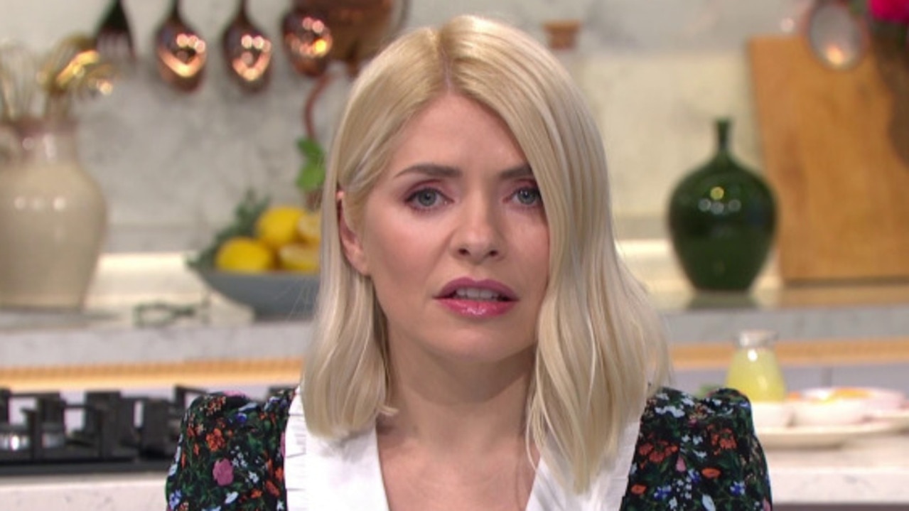 Presenters Holly Willoughby and Phillip Schofield took harrowing calls. Picture: This Morning