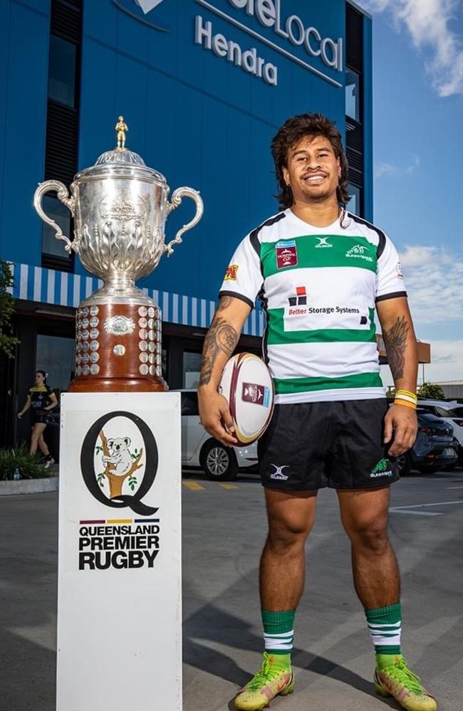 Sunnybank skipper Junior Laloifi. Pic: Brendan Hertel/QRU media.