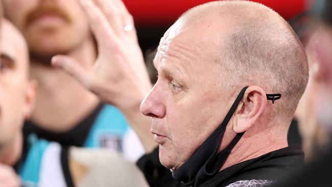 Port coach Ken Hinkley hasn’t made the decider in nine seasons with the club.