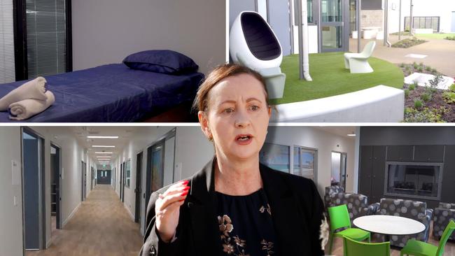 Health Minister Yvette D’Ath has unveiled the first look at the $10.4 million redevelopment at Townsville hospital's acute mental health facility. Pictures: Supplied