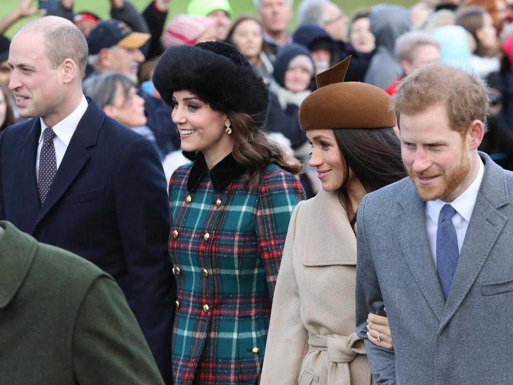 Meghan reportedly has a problem with Harry going shooting with his brother. Picture: Getty 