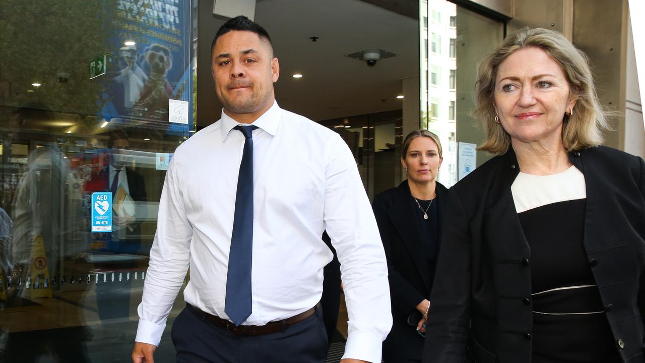 Hayne and his Defence Barrister Margaret Cunneen SC. Picture: NCA Newswire/Gaye Gerard