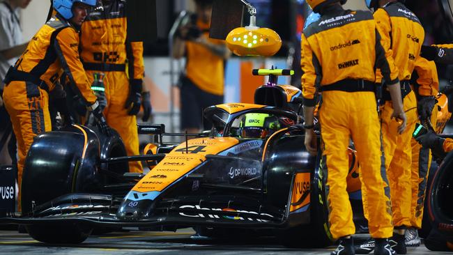 The Bahrain GP was a nightmare for McLaren. (Photo by Mark Thompson/Getty Images)