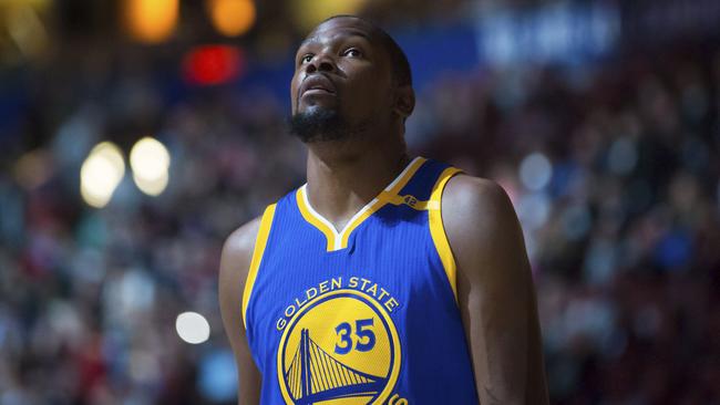 Golden State's Kevin Durant is a tempting punt. (Darryl Dyck/The Canadian Press via AP)