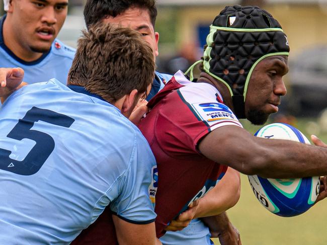 Dan Malum. Super Rugby Under-19s action between the Reds and Waratahs. Picture courtesy of James Auclair.