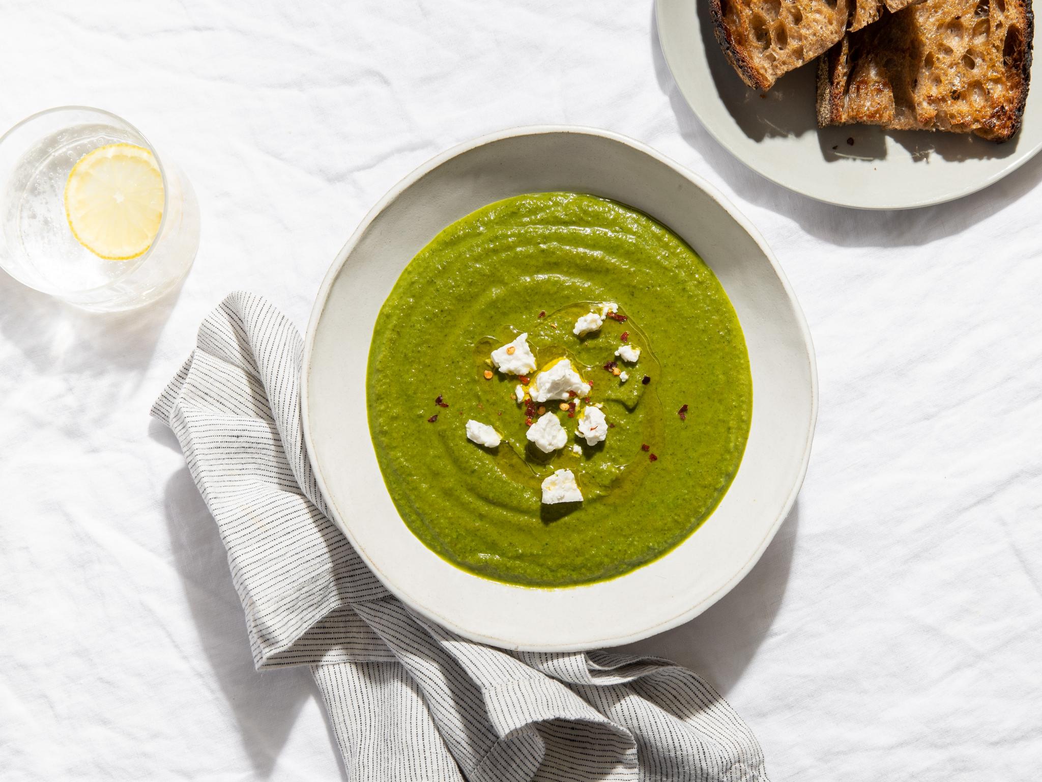 Elizabeth Hewson’s nourishing broccoli, cavolo nero and cannellini soup ...