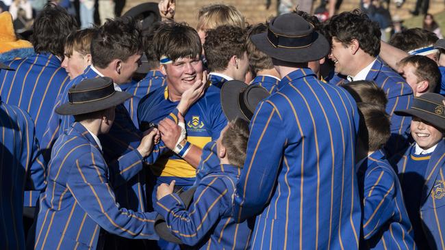 Toowoomba Grammar School First XV captain Charlie Wigan earned place on our reserves bench. Picture: Nev Madsen.