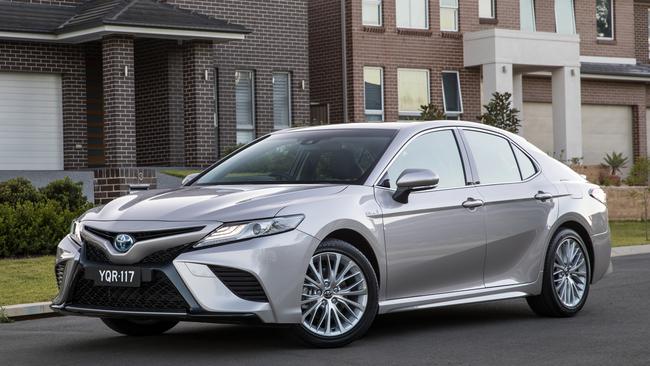 Will the new Toyota Camry continue to be a popular choice in Aussie driveways? Picture: Supplied.