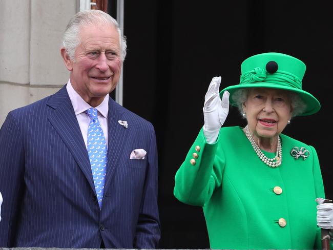 Prince Charles was with his mother in Scotland. Picture: Getty Images