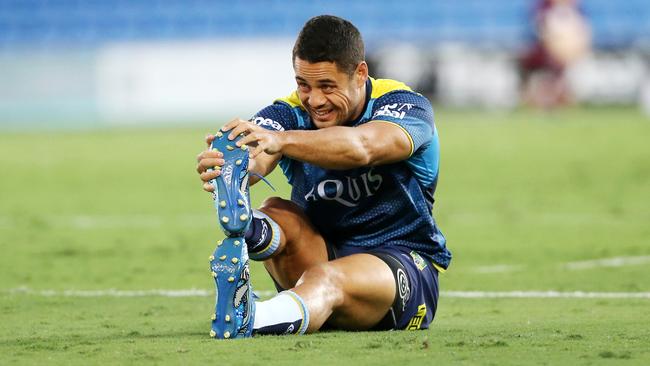 Gold Coast Titans fullback Jarryd Hayne. Photo: NIGEL HALLETT