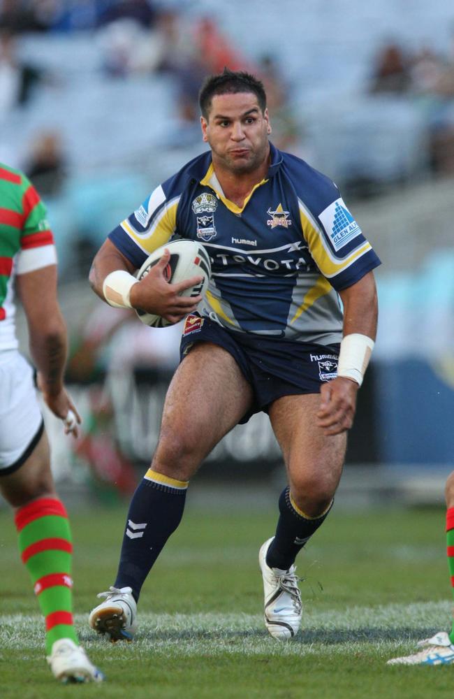 North Queensland Cowboys legends of league. Carl Webb.