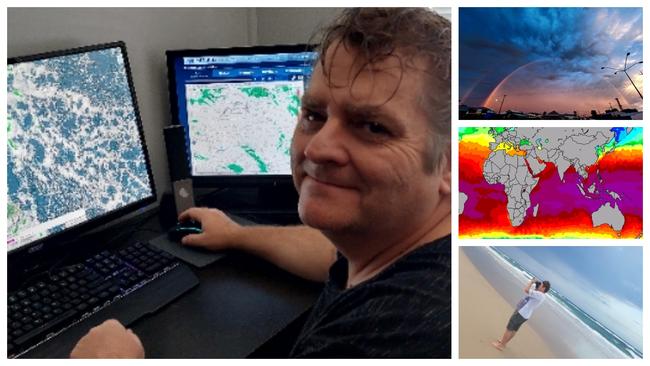 David Taylor, the man behind the Brisbane Weather Facebook page.