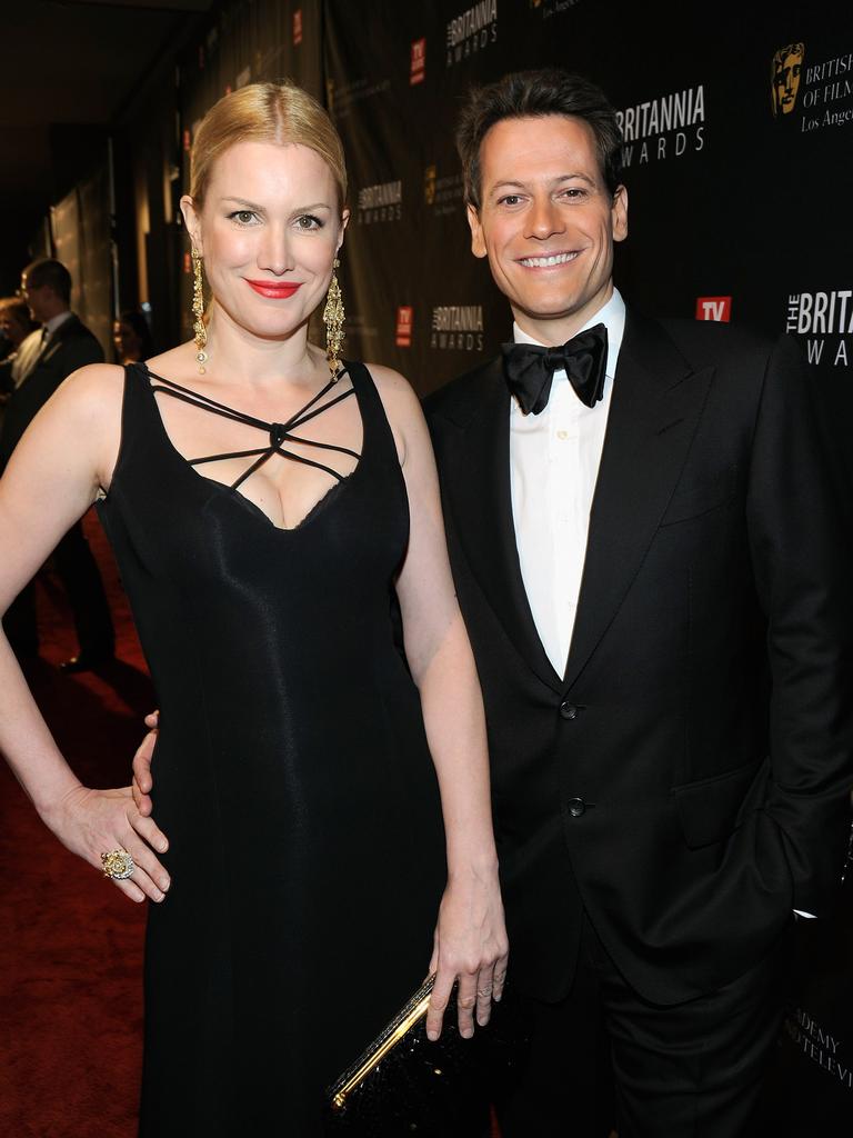 The couple in happier times at the BAFTA Los Angeles Britannia Awards at The Beverly Hilton in 2011. Picture: Frazer Harrison/Getty Images