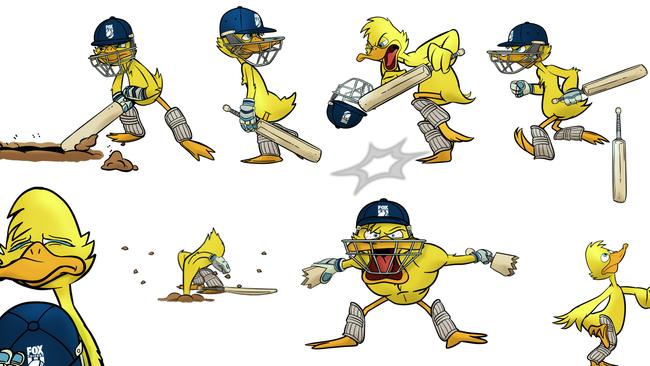 Fox Cricket's new duck.