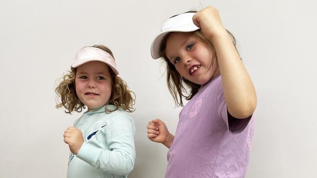 Brisbane sisters ready to run the 2km dash at Toowoomba Marathon