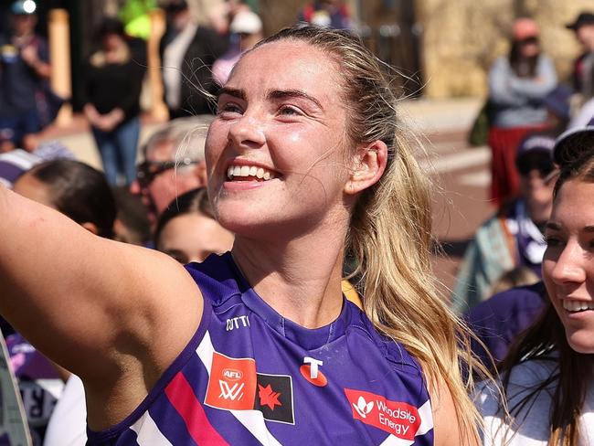 Aisling McCarthy produced some magic. Picture: Will Russell/AFL Photos via Getty Images