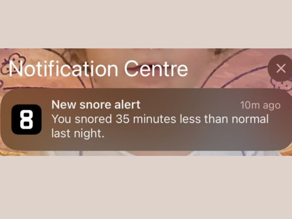 An alert my partner received. Believe it or not, this is an improvement. Picture: Kara Byers / news.com.au