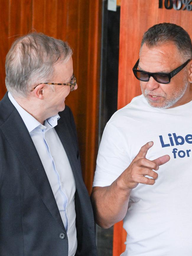 Anthony Albanese with Sean Gordon