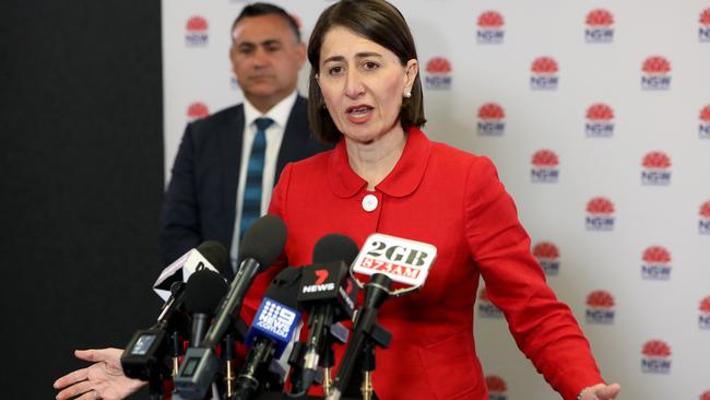 NSW Premier Gladys Berejiklian will open the Victoria-NSW border on November 23. Picture: NCA NewsWire / Damian Shaw