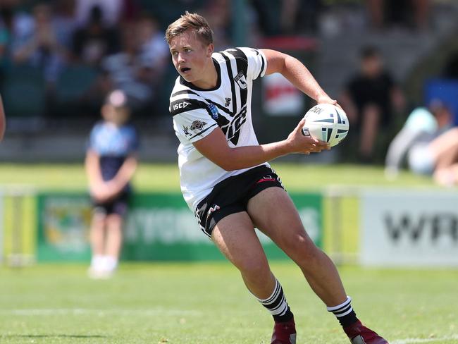 Raby’s Tristyn Ball in action for the Western Suburbs Magpies Harold Matthews team earlier this year. Picture: Bryden Sharp Photography