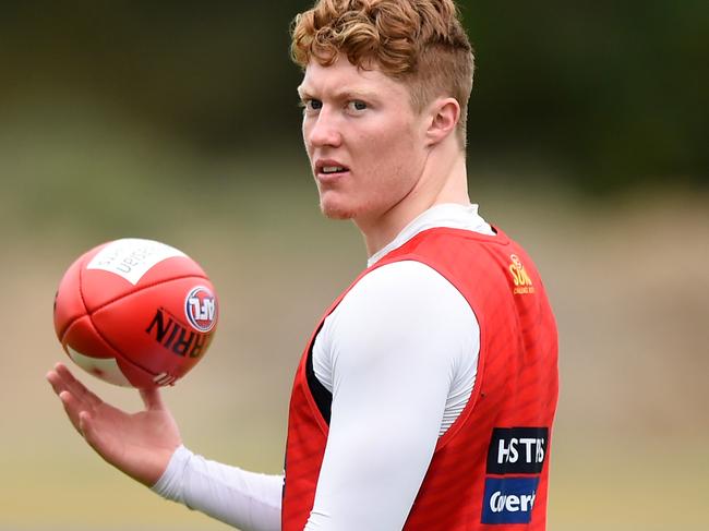 Matt Rowell is back in training preparing for 2021.