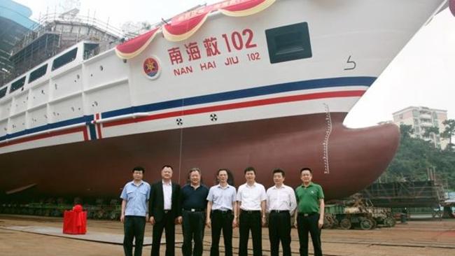 The newly-constructed Nan Hai Jui 102 pictured in November last year, will be the primary vessel used in the new, China-led search for MH370 due to start next month