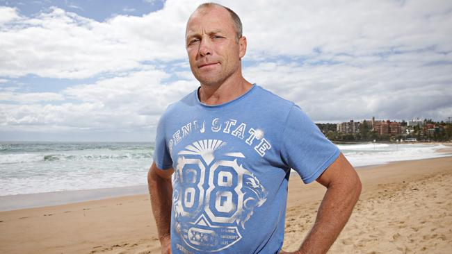 Geoff Toovey doesn’t want to spending his time at Manly Beach. (Adam Yip)