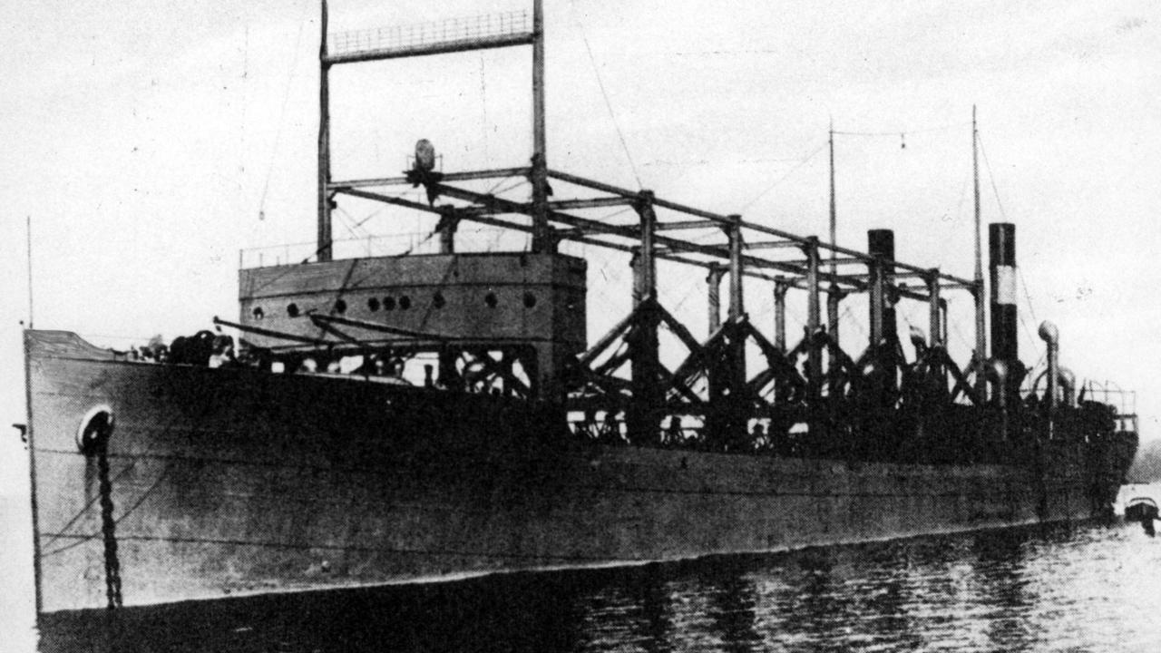 The USS Cyclops went missing in the Bermuda Triangle in 1918.