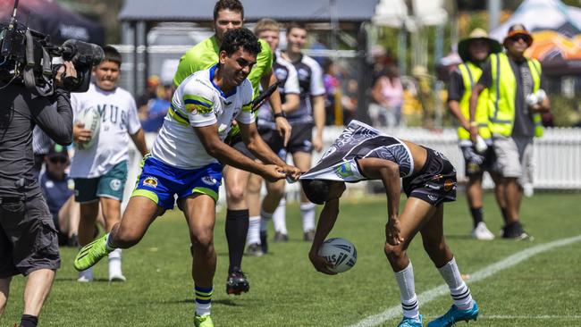 U17s boys Koori Knockout grand final, La Perouse Panthers vs Bundjalung Baygal Warriors. Picture: Andrea Francolini