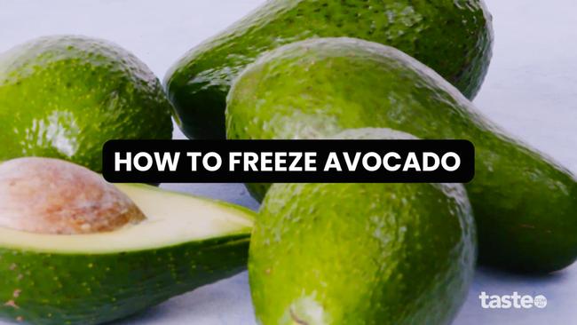 How to freeze avocado