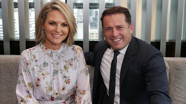 Things never quite recovered for Today’s co-hosts Georgie Gardner and Karl Stefanovic after Ubergate. Picture: Julie Kiriacoudis