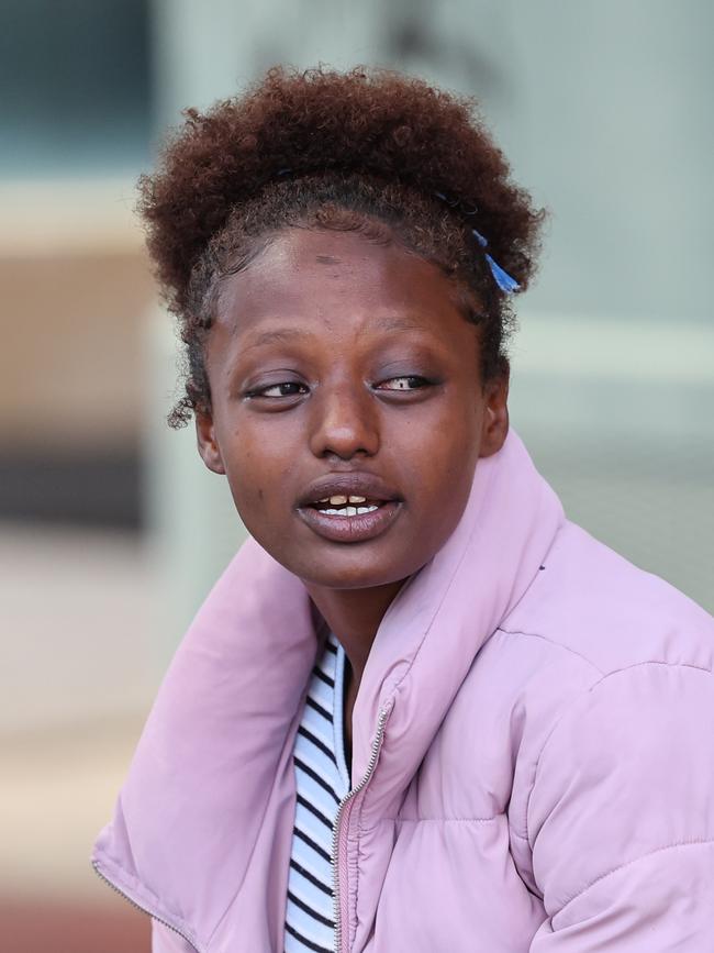 Nooria Halake was filmed as she jumped the McDonalds counter and allegedly abused and assaulted staff. Picture: NewsWire / David Mariuz