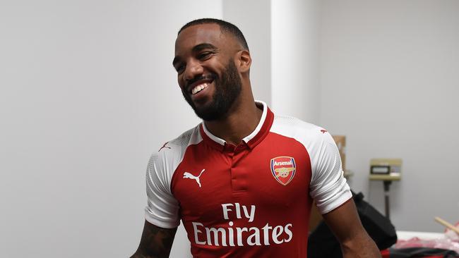 Arsenal's latest signing Alexandre Lacazette.