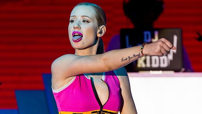 Iggy Azalea could win big at next week’s MTV VMAs. Picture: AP