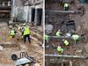 Tradies uncover 307 skeletons at work site