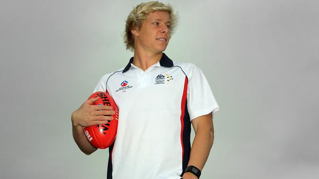 AIS AFL recruit Isaac Heeney.